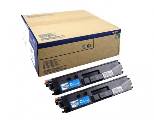 BROTHER Toner cyan EHY 6000 pages Twinpack HL-L8350/MFC-L8850/DCP-L8450