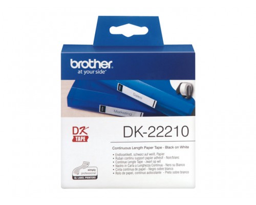 BROTHER P-Touch DK-22210 continue length paper 29mm x 30.48m