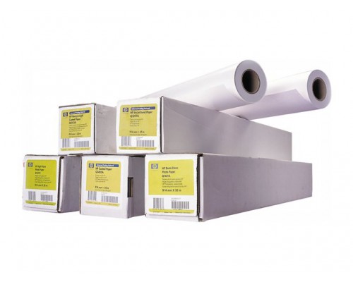 HP Coated paper wit inktjet 90g/m2 914mm x 45.7m 1 rol 1-pack