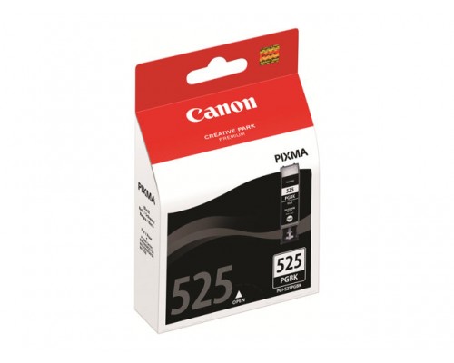 CANON PGI-525PG BK inktcartridge zwart standard capacity 19ml 339 pagina s 1-pack blister met alarm