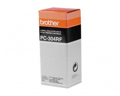 BROTHER PC-304RF lintpatroon zwart 235 pagina s 4-pack