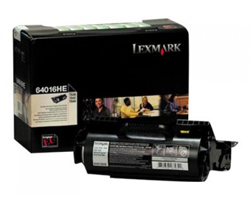 LEXMARK T640, T642, T644 tonercartridge zwart high yield 21.000 pagina s 1-pack return program