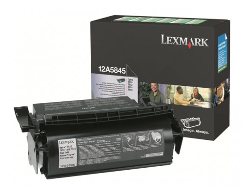 LEXMARK T61X tonercartridge zwart high capacity 25.000 pagina s 1-pack return program