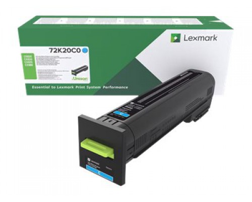 LEXMARK Toner Return Program Cyan for CS820 CX820 CX825 CX860 8k