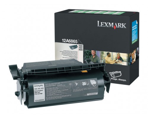 LEXMARK T62X tonercartridge zwart high capacity 30.000 pagina s 1-pack return program