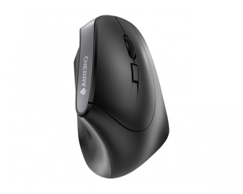 CHERRY MW 4500 Wireless Ergonomic Mouse - USB - Black