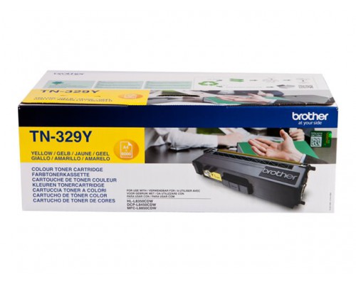 BROTHER Toner yellow EHY 6000 pages Twinpack HL-L8350/MFC-L8850/DCP-L8450