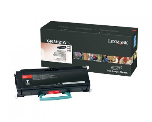 LEXMARK X463, X464, X466 tonercartridge zwart high capacity 9.000 pagina s 1-pack