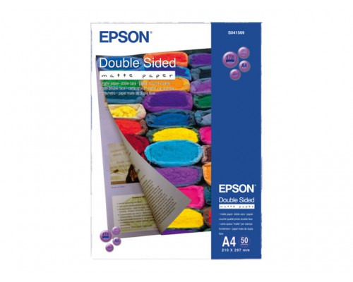 EPSON Matt double sides paper inktjet 178g/m2 A4 50 sheets 1-pack