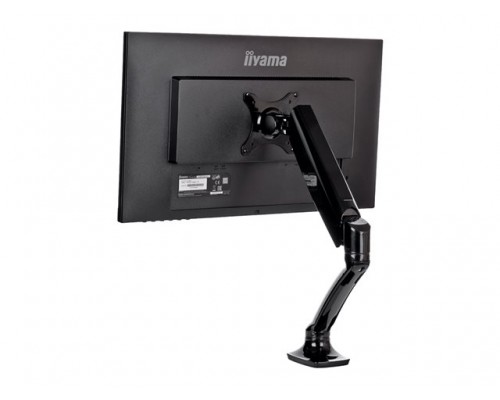 IIYAMA ACC Flexible desk mount with clamp or grommet for single monitor 10-27i height adjustable gas spring VESA 75x75/100x100 1-5kg