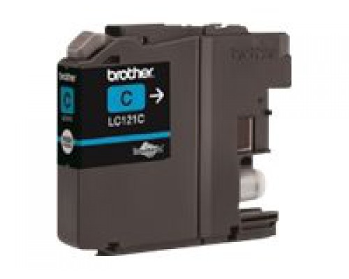 BROTHER LC121C SINGLE BLISTER & DR SEC TAG