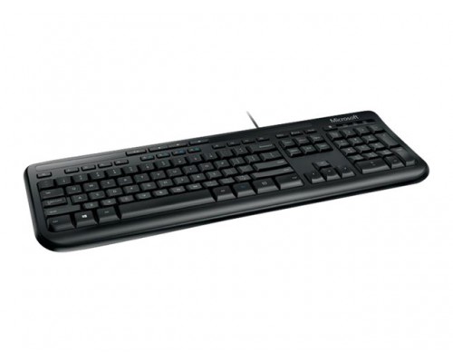 MS Wired Keyboard 600 black (CH) (LX)