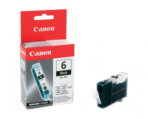 CANON BCI-6B inktcartridge zwart standard capacity 13ml 1-pack