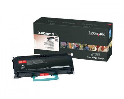 LEXMARK X463, X464, X466 tonercartridge zwart high capacity 9.000 pagina s 1-pack