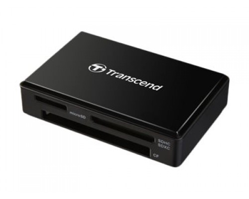 TRANSCEND All-in-1 Multi Memory Card Reader USB 3.0/3.1 Gen 1 Black