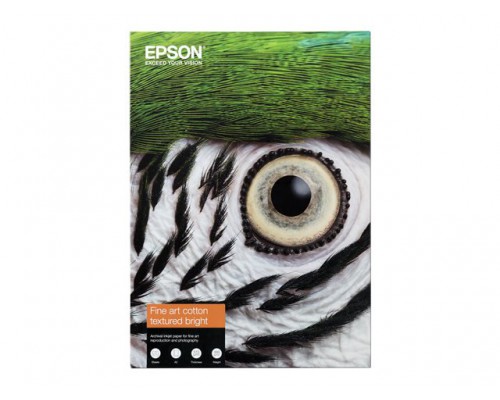 EPSON Fine Art Cotton Textured Bright A2 25 Sheets
