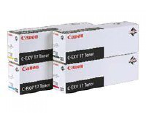 CANON C-EXV 17 tonercartridge cyaan standard capacity 36.000 paginas 1-pack