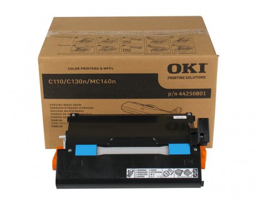 OKI C110 C130 MC160 drum zwart en kleur standard capacity zwart: 45.000 pagina s  kleur 11.250 pagina s 1-pack
