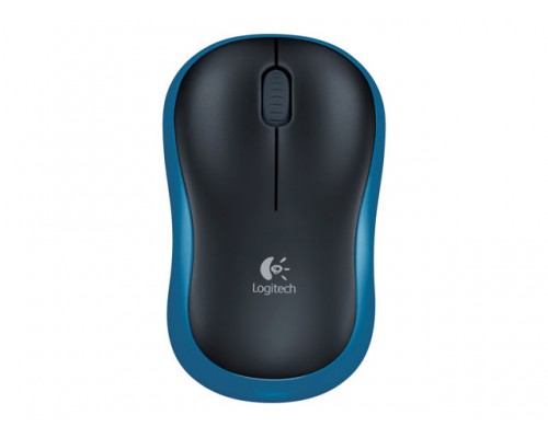 LOGITECH M185 Wireless Mouse - BLUE - EWR2