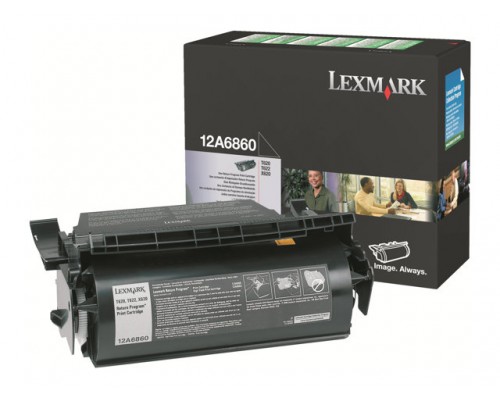 LEXMARK T62X tonercartridge zwart standard capacity 10.000 paginas 1-pack return program