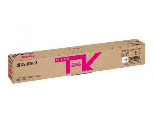 KYOCERA TK-8115M Toner magenta for 6.000 pages ISO/IEC 19752