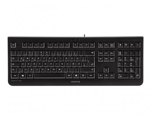 CHERRY KC1000 corded Keyboard USB ultraflat black (DE)