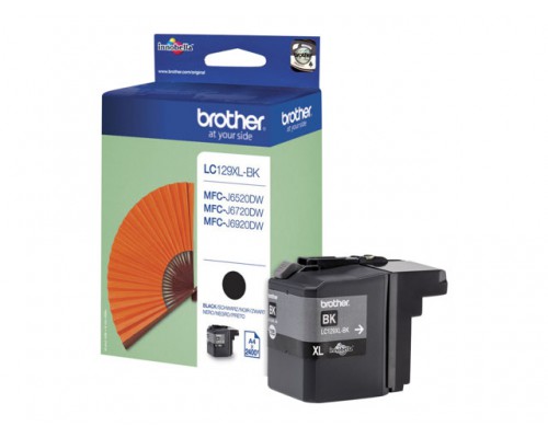 BROTHER LC129XLBK SINGLE BLISTER & DR SEC TAG