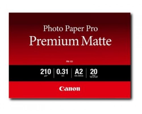 CANON PM-101 A2 photo paper premium matte 20 sheets