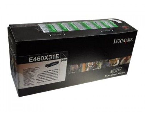 LEXMARK E460X31E tonercartridge zwart standard capacity 15.000 pagina s 1-pack - corporate