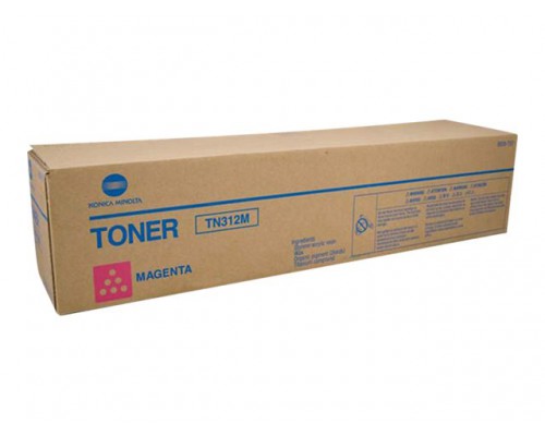 MINOLTA TN-312M tonercartridge magenta standard capacity 12.000 pagina s 1-pack