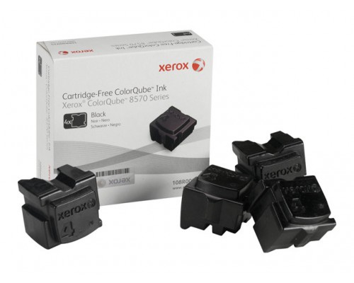 XEROX 8570/8580 ColorQube zwart standard capacity 4 x 2.150 pagina s 4-pack