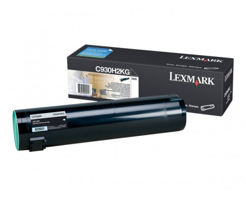 LEXMARK C935 tonercartridge zwart standard capacity 24.000 pagina s 1-pack