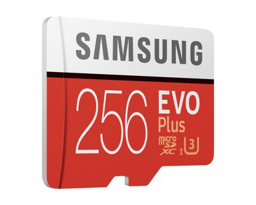 SAMSUNG EVO Plus 256GB microSD with adapter