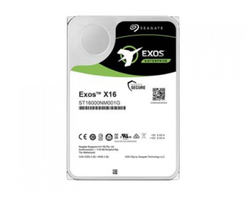 SEAGATE EXOS X16 SAS 10TB 7200rpm 256MB cache 512e/4kn