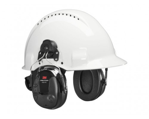 3M MT13H220P3E ProTac III Slim Headset black helmet fastering
