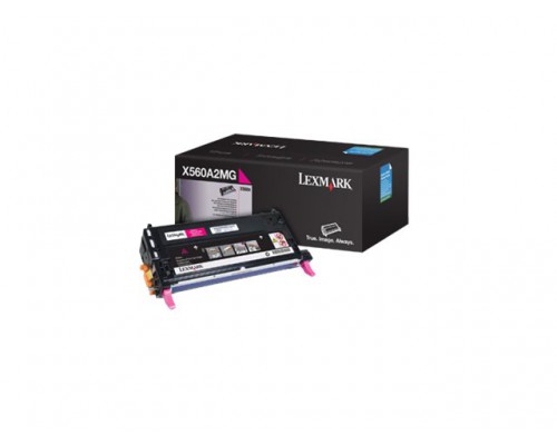 LEXMARK X560 tonercartridge magenta standard capacity 4.000 paginas 1-pack