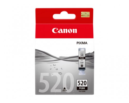 CANON PGI-520BK inktcartridge zwart standard capacity 19ml 334 paginas 1-pack