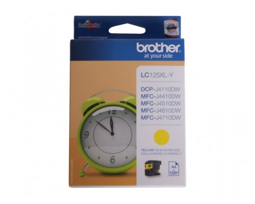 BROTHER LC125XLY yellow ink