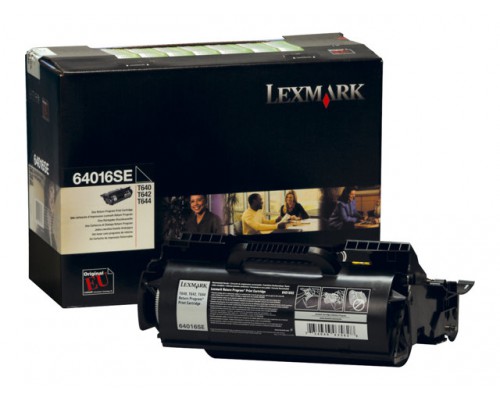 LEXMARK T640, T642, T644 tonercartridge zwart standard capacity 6.000 pagina s 1-pack return program