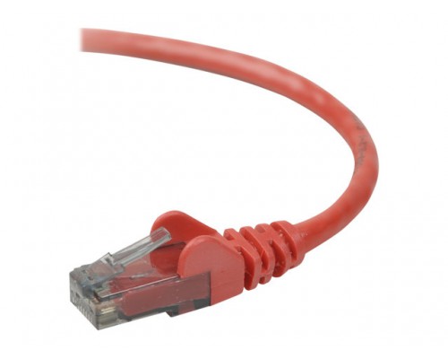 BELKIN Patchcable Cat6 UTP 100cm red snagless