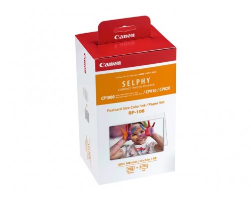 CANON RP-108 Ink Cassette/Paper Set