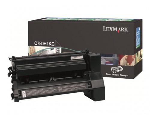 LEXMARK C782, X782e tonercartridge zwart standard capacity 10.000 paginas 1-pack return program