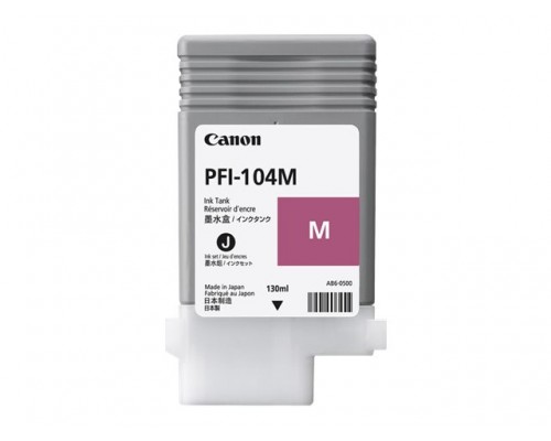 CANON PFI-104M dye inktcartridge magenta standard capacity 1-pack