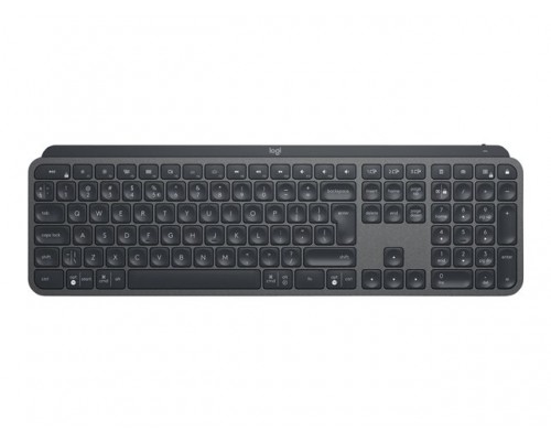 LOGITECH MX Keys Advanced Wireless Illuminated Keyboard - 2.4GHZ/BT - GRAPHITE (US) INTL