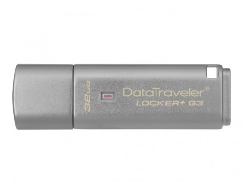 KINGSTON 32GB USB 3.0 DT Locker+ G3 w/Automatic Data Security