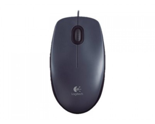 LOGITECH M100 Mouse Grey USB - EMEA