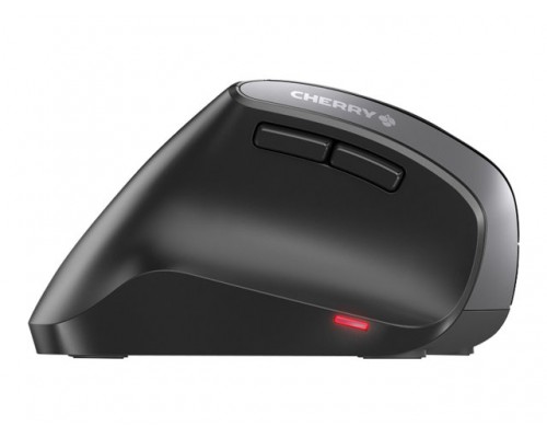 CHERRY MW 4500 Wireless Ergonomic Mouse - USB - Black