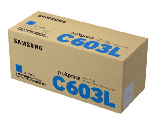 SAMSUNG CLT-C603L/ELS High Yield Cyan Toner Cartridge