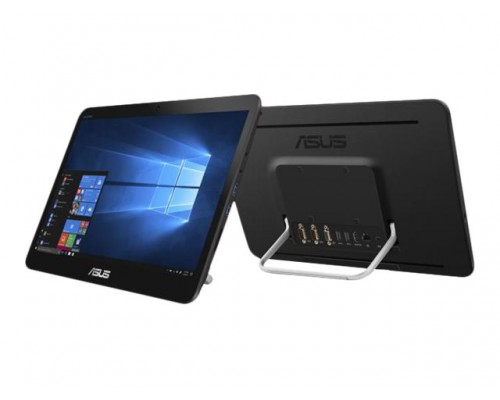 ASUS AiO Retail 15.6i HD-T Black N4000 4GB 500GB W10H Plastic Black Wired Keyboard + Mouse + Wallmount Screws A41GAT-BD014T-NL