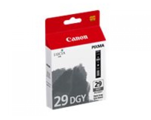 CANON PGI-29 DGY inktcartridge donker grijs standard capacity 710 pictures 1-pack